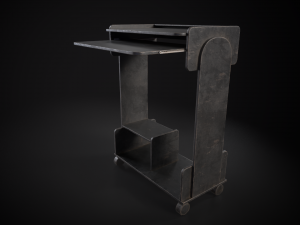 Computer desk Modelo 3D