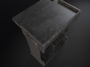 Computer desk Modelo 3D