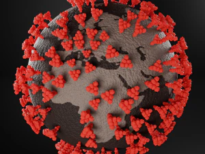 virus planet covid-19 3D Model