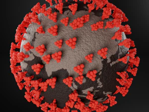 virus planet covid-19 3D Model