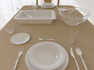 home tableware 3D Model