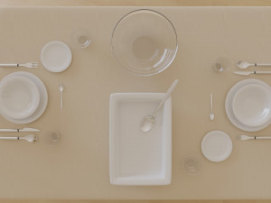 home tableware 3D Model