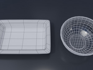home tableware 3D Model