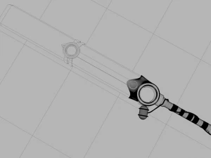 ekko sword 3D Model