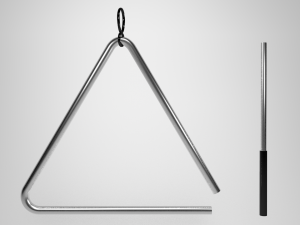triangle instrument Modelo 3D