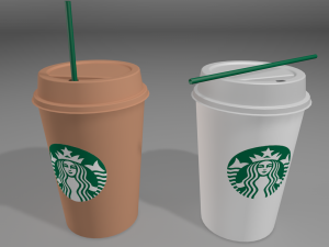 OBJ starbucks 3D Models - Download 3D starbucks Available formats: c4d, max,  obj, fbx, ma, blend, 3ds, 3dm, stl 3DExport