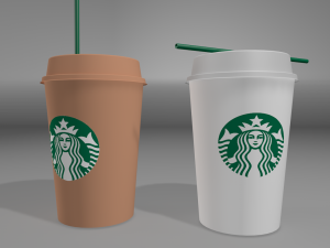 starbucks coffee cup 3D Model