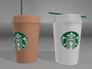 starbucks coffee cup 3D Model