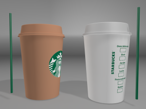 starbucks coffee cup 3D Model