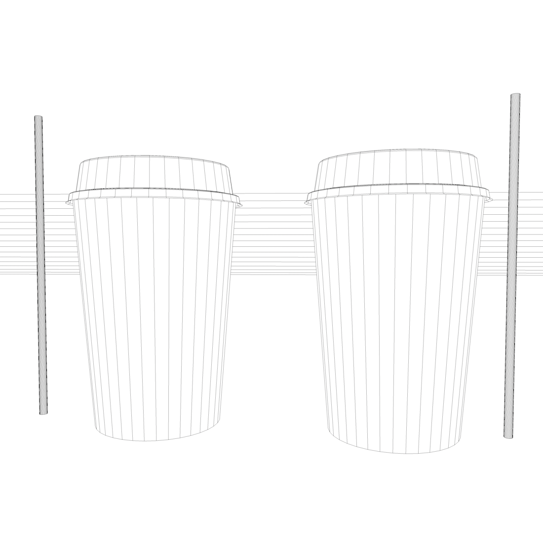 Custom Coffee Stopper STL File Starbucks Reusable Hot Cup 