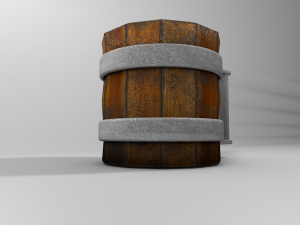 medieval beer mug 3D Model
