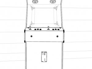 arcade machine 3D Model