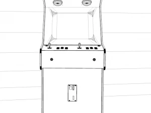 arcade machine 3D Model
