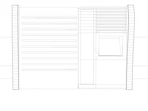 mainframe - server low poly 3D Model
