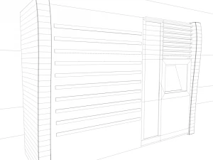 mainframe - server low poly 3D Model