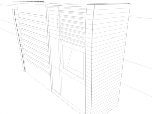 mainframe - server low poly 3D Model