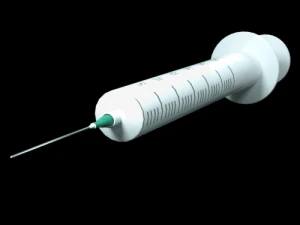 syringe 30 ml 3d low poly model low-poly 3D Model