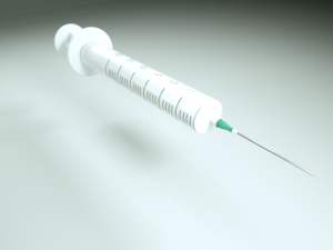 syringe 30 ml 3d low poly model low-poly 3D 모델