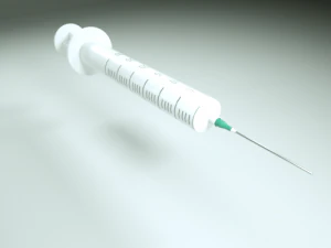 syringe 30 ml 3d low poly model low-poly 3D Model