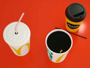 mcdonalds cups 3D Model