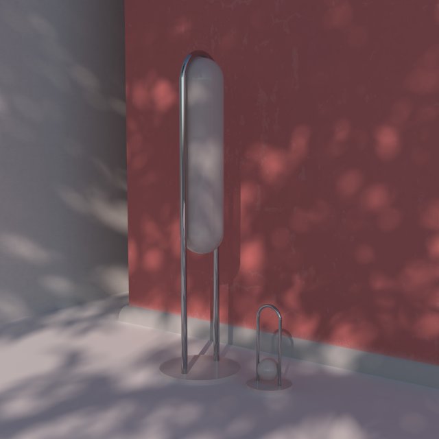modern lampshade 3D Модель .c4d .max .obj .3ds .fbx .stl .blend 