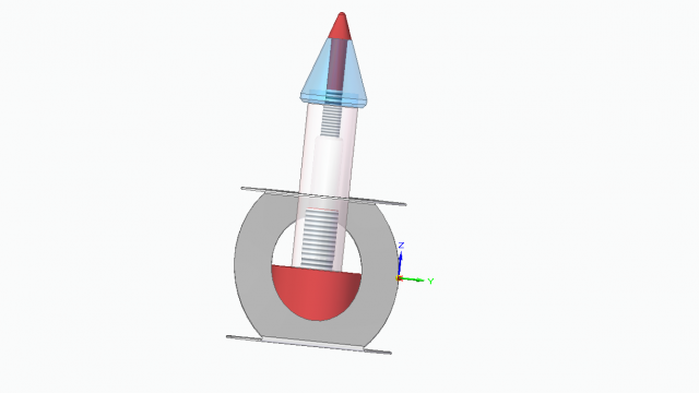 rocket 3D Модель .c4d .max .obj .3ds .fbx .stl .blend 