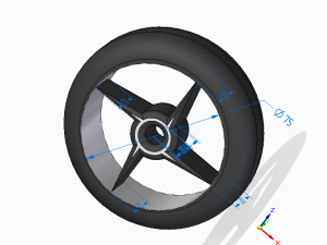 wheel 3D Модель
