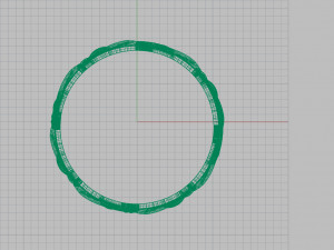ring with flower pattern Modelo de Impressão 3D