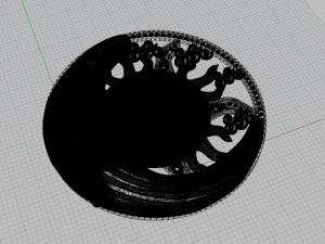 sun and moon pendant 3D Принт Модель