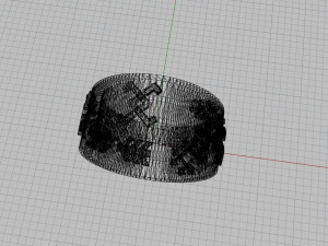 latvian wedding rings 3D Baskı Modeli
