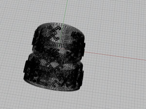 latvian wedding rings 3D Baskı Modeli