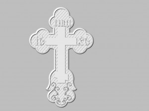 orthodox cross Modelo de impresión 3D