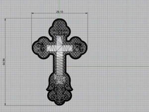 orthodox cross Modelo de impresión 3D