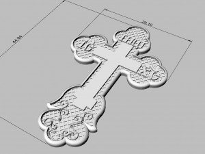 orthodox cross Modelo de impresión 3D