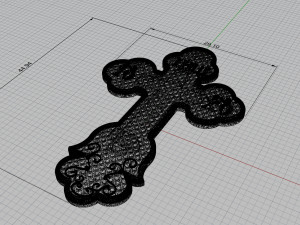 orthodox cross Modelo de impresión 3D
