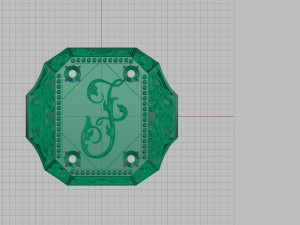 ring with sign 3D प्रिंट मॉडल