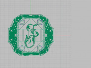 ring with sign 3D Print Model