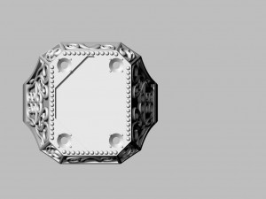 ring with sign 3D प्रिंट मॉडल