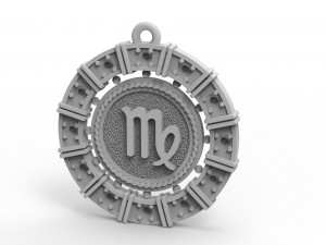 zodiac symbol pendants collection 3Dプリントモデル