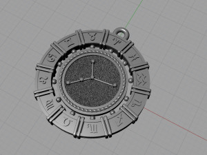 zodiac symbol pendants collection 3Dプリントモデル