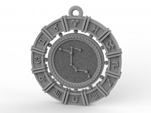 zodiac symbol pendants collection 3Dプリントモデル