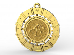 zodiac symbol pendants collection 3Dプリントモデル