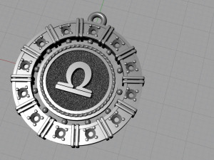 zodiac symbol pendants collection 3Dプリントモデル