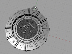 zodiac symbol pendants collection 3Dプリントモデル