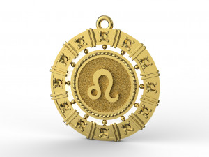 zodiac symbol pendants collection 3Dプリントモデル