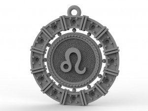 zodiac symbol pendants collection 3Dプリントモデル