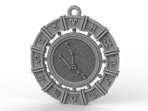 zodiac symbol pendants collection 3Dプリントモデル