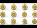 zodiac symbol pendants collection 3Dプリントモデル