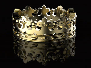 crown ring 3D Print Model