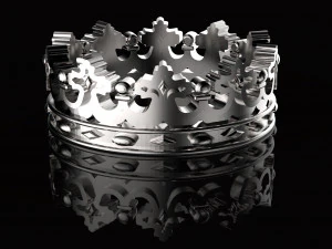 crown ring 3D Print Model
